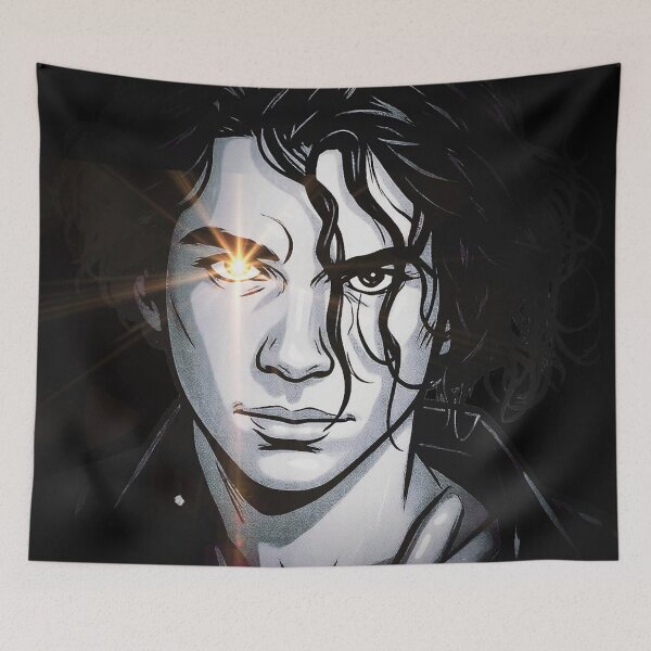 Item preview, Michael Hutchence Digital Cartoon INXS Rockstar WallsOfFameAust designed and sold by WallsOfFameAust.