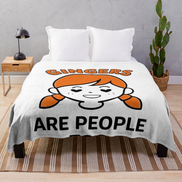 Item preview, Gingers Are People Too Cute Funny Design designed and sold by margamPagenberg.