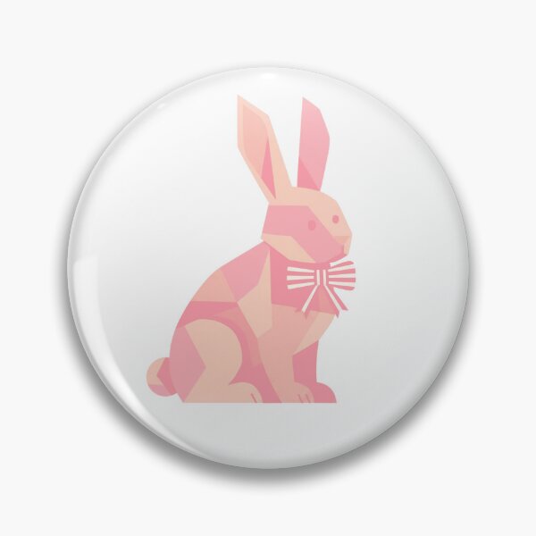 Item preview, Geometric Cubic Bunny Modern Rabbit Art designed and sold by PhokaPhokich.