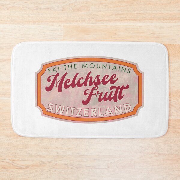 Item preview, Melchsee-Frutt, Switzerland, Obwalden, Ski, textured skiing badge designed and sold by Wanderful-roads.