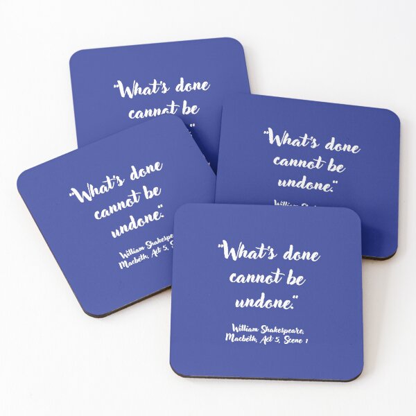 Item preview, Cool Shakespeare Quote from Macbeth designed and sold by CharlottePlaceArt.