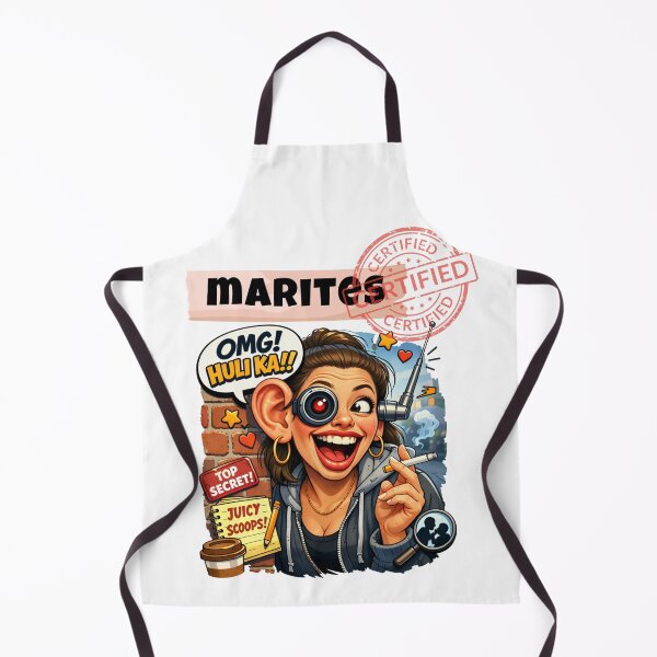 Item preview, Marites Certified – OMG Huli Ka! Funny Filipino Gossip Queen designed and sold by ikaysCreative.