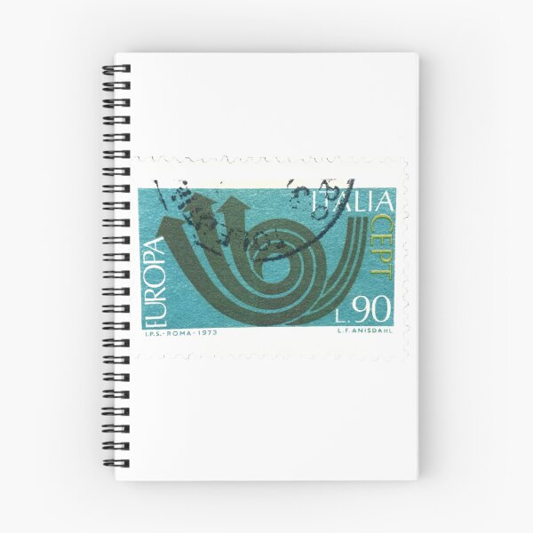 Item preview, Italian Italy Europa 90L Vintage Green Postage Stamp designed and sold by red-amber65.