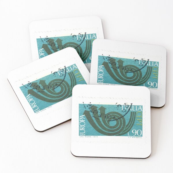 Item preview, Italian Italy Europa 90L Vintage Green Postage Stamp designed and sold by red-amber65.