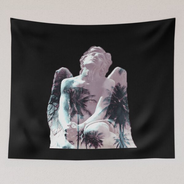 Item preview, Glitched Angel Statue Vaporwave Aesthetic designed and sold by hectorcally48.