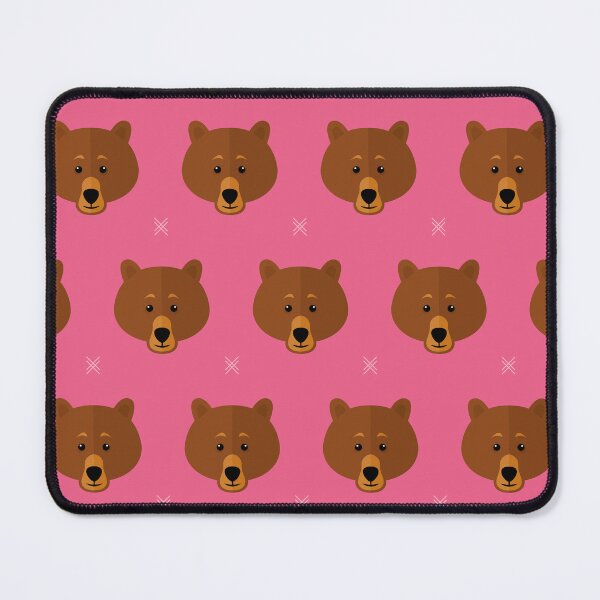 Item preview, Bear heads on pink designed and sold by reneesillus.