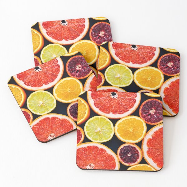 Item preview, ​Vibrant Citrus Slices Colorful Summer Fruit Pattern designed and sold by RakyLaky.