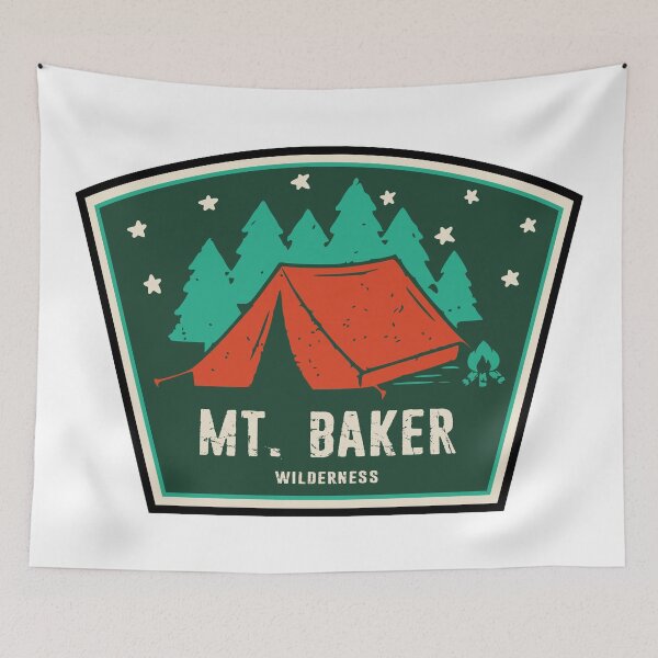 Item preview, Mt. Baker Wilderness Washington Camping designed and sold by Esskay Designs.