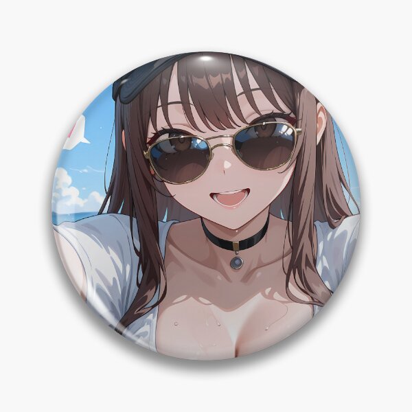 Item preview, SHIRO: Anime Waifu Baseball Fan Cute Summer Style designed and sold by BorgSpareParts.
