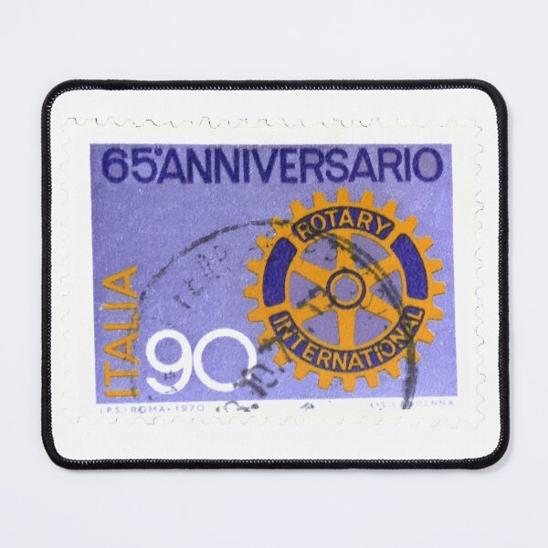 Item preview, Italian Italy Rotary 65 Anniversario Vintage Purple Postage Stamp designed and sold by red-amber65.