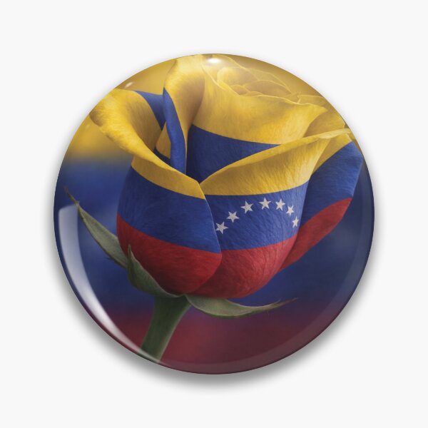 Item preview, Vibrant Venezuelan Flag Rose National Pride Art designed and sold by DGtaLrtcom.