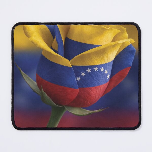 Item preview, Vibrant Venezuelan Flag Rose National Pride Art designed and sold by DGtaLrtcom.