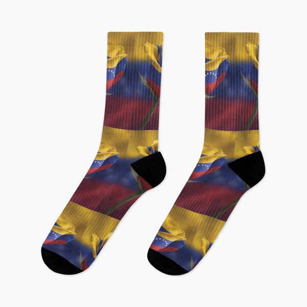 Item preview, Vibrant Venezuelan Flag Rose National Pride Art designed and sold by DGtaLrtcom.