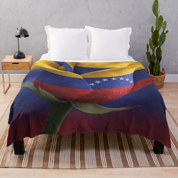 Item preview, Vibrant Venezuelan Flag Rose National Pride Art designed and sold by DGtaLrtcom.