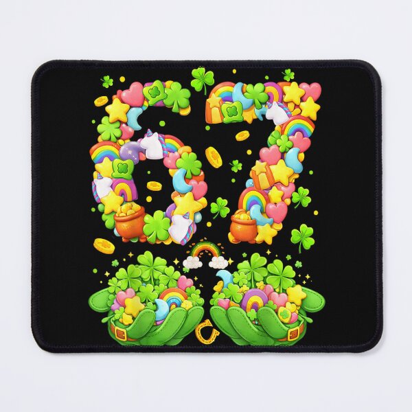 Item preview, Lucky 27 St Patricks Day Rainbow Shamrock Shirt designed and sold by StanaLuis.