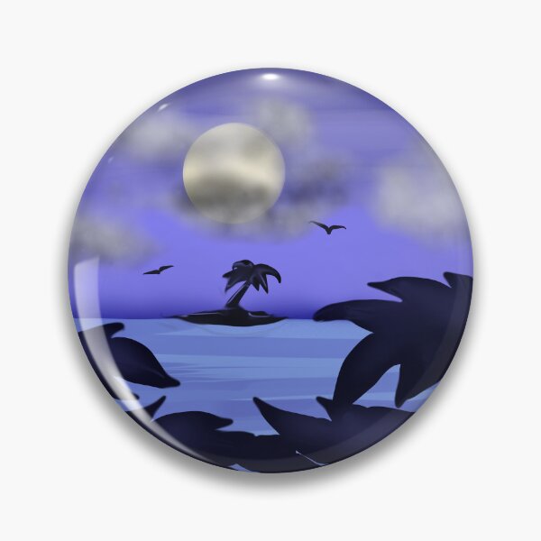 Item preview, Blurred Lagoon designed and sold by Nightflyer Art.