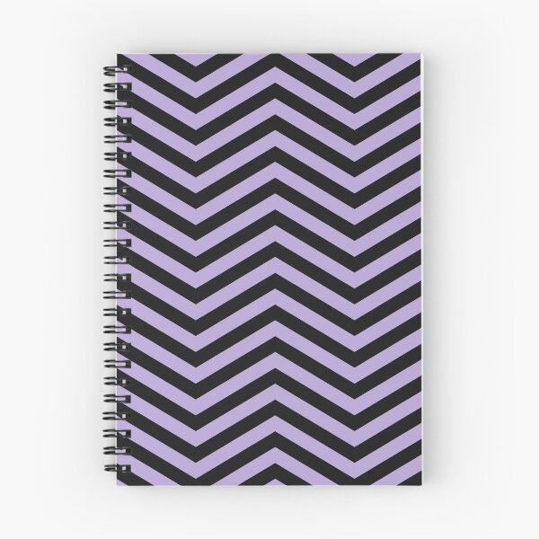 Item preview, Black And Lilac Chevron Zigzag Pattern designed and sold by pattern-archive.