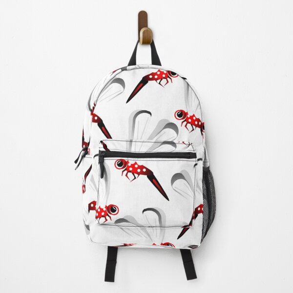 Item preview, Modern Red Dragonfly Wings Pattern designed and sold by The Nomadic Designs.