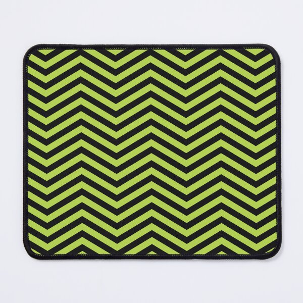 Item preview, Black And Lime Chevron Zigzag Pattern designed and sold by pattern-archive.