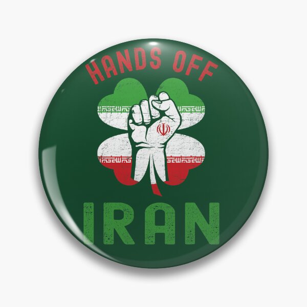 Item preview, Hands Off Iran Stand with Iran US Flag designed and sold by lazarolandry.