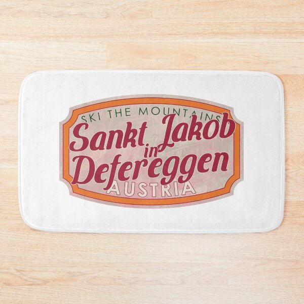 Item preview, Sankt Jakob in Defereggen, Austria, Tirol, Ski, textured skiing badge designed and sold by Wanderful-roads.