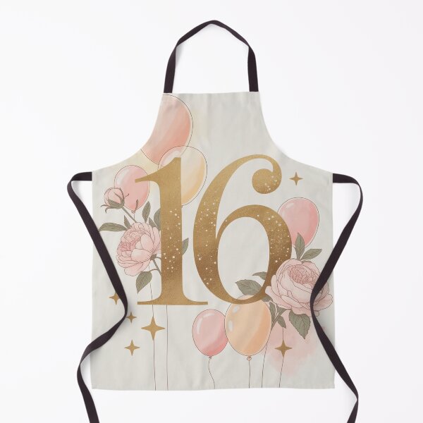 Item preview, Sweet Sixteen Celebration – Elegant Floral 16th Birthday Design designed and sold by myforestfog.