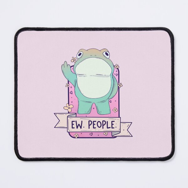 Item preview, Funny Frog – Ew People designed and sold by Jess.a.creates.