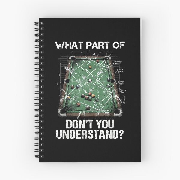Item preview, Pool Table Cue Sports Humor Funny Billiards Blueprint designed and sold by StephanieSBeama.