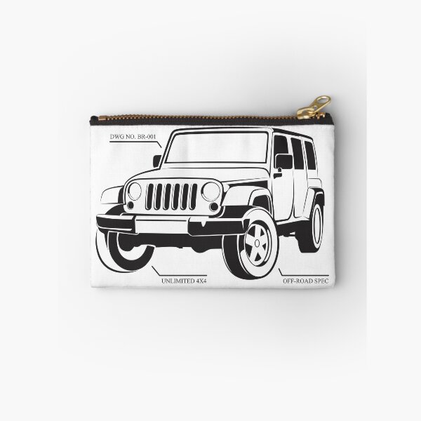 Item preview, Minimalist 4x4 Schematic: Unlimited Off-Road Vector designed and sold by byRocco.