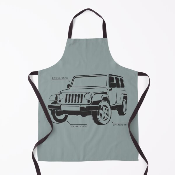Item preview, Minimalist 4x4 Schematic: Unlimited Off-Road Vector designed and sold by byRocco.