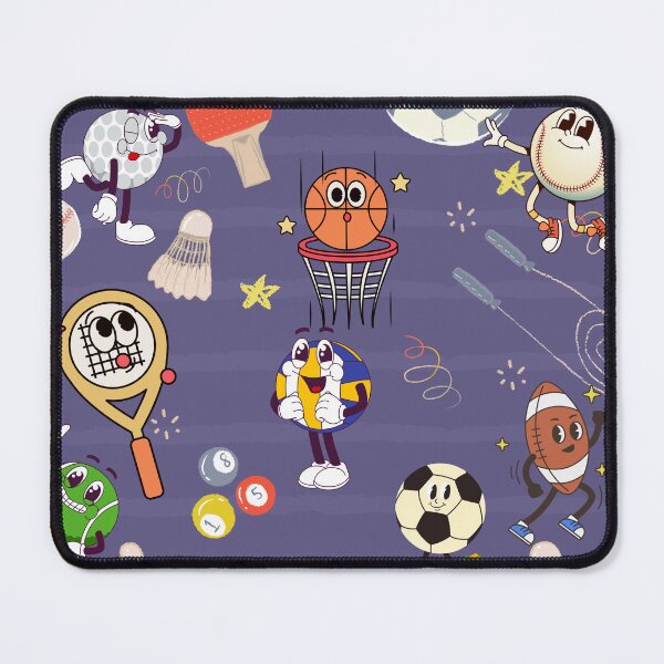 Item preview, Retro Sport Squad: Vintage Cartoon Athletics designed and sold by LoudVictory.