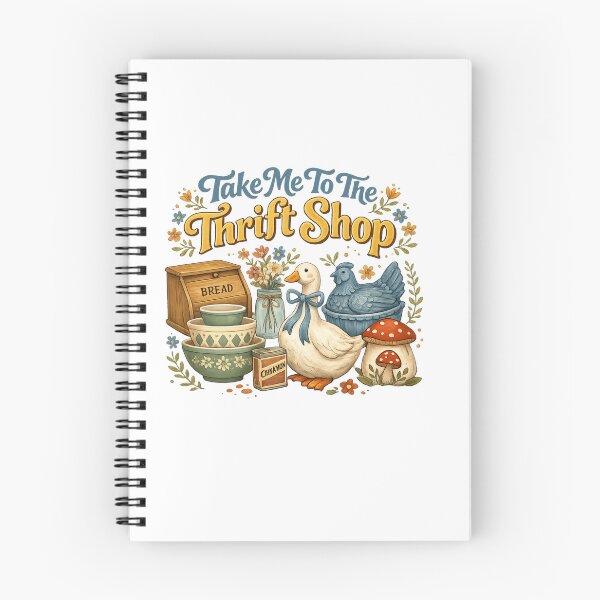 Item preview, Take Me To The Thrift Shop – Funny Thrifting Lover Vintage Design designed and sold by DoodloraStudio.