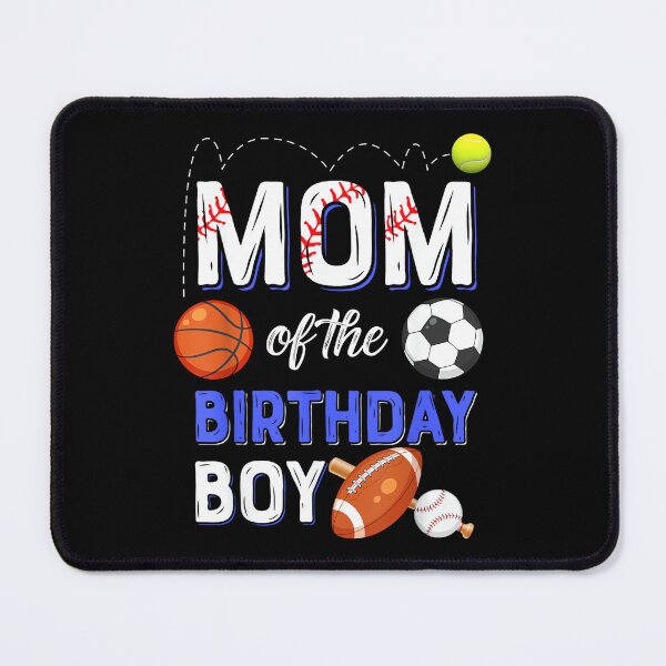 Item preview, Mom Of The Birthday Boy Sports 1st Family Matching Party designed and sold by StephanieSBeama.