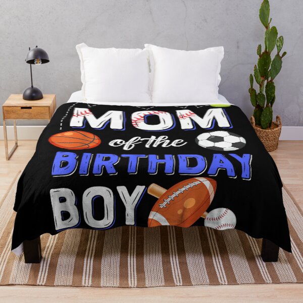 Item preview, Mom Of The Birthday Boy Sports 1st Family Matching Party designed and sold by StephanieSBeama.
