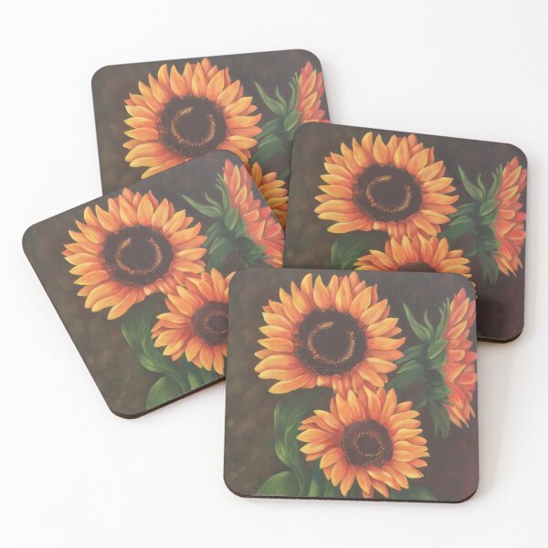 Item preview, Three Sunflowers designed and sold by Monique'sArtStudio.