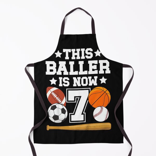 Item preview, Kids 7th Birthday Sports Birthday Party Seven Year Old Boy designed and sold by StephanieSBeama.