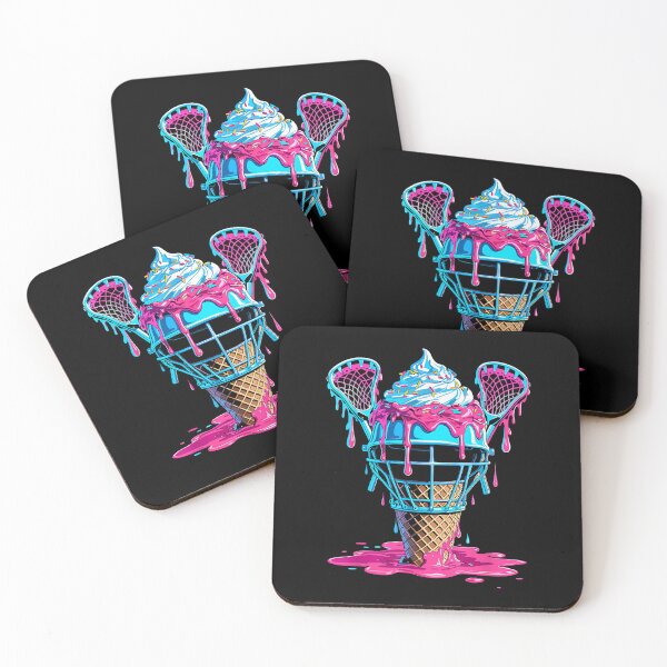 Item preview, Lacrosse Ice Cream Drip Helmet Sticks Sports Fans Players designed and sold by StephanieSBeama.