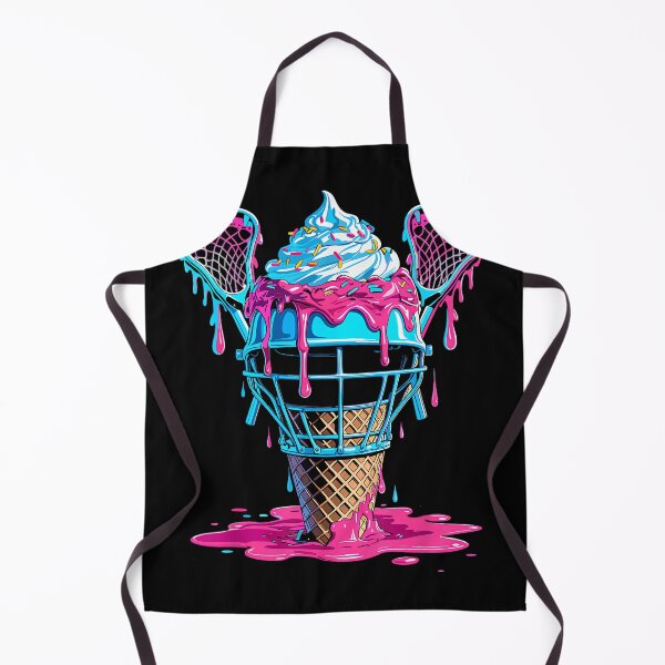 Item preview, Lacrosse Ice Cream Drip Helmet Sticks Sports Fans Players designed and sold by StephanieSBeama.