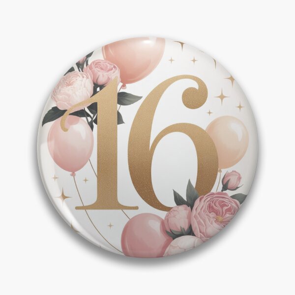 Item preview, Floral 16th Birthday – Sweet Sixteen Party Aesthetic designed and sold by myforestfog.