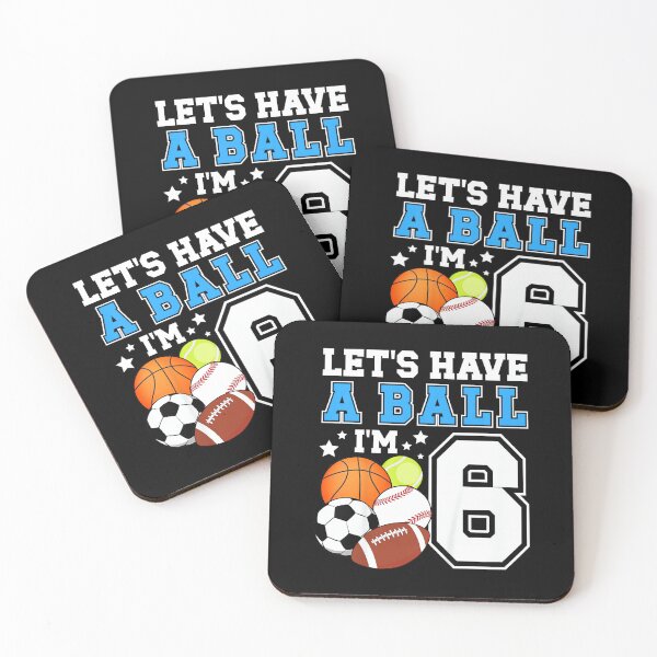 Item preview, Kids 6th Sports Birthday Party Six Year Old Boy Birthday Sports designed and sold by StephanieSBeama.