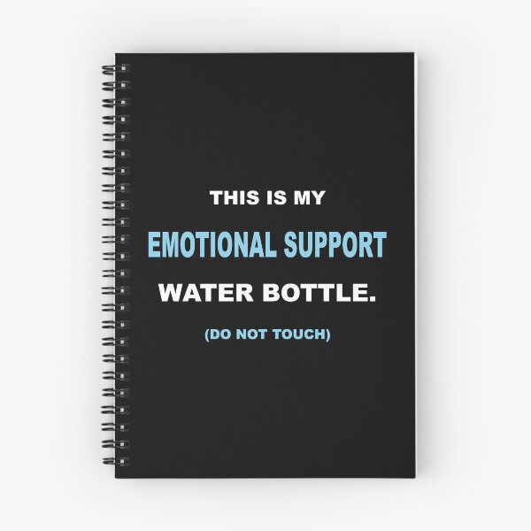 Item preview, Funny Emotional Support Water Bottle Aesthetic Sticker T-Shirt designed and sold by Mikidesign1988.