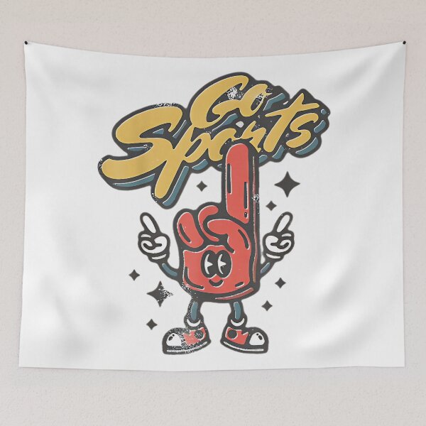 Item preview, Go Sport Mascot Retro y2k Vintage Sport Spirit designed and sold by StephanieSBeama.