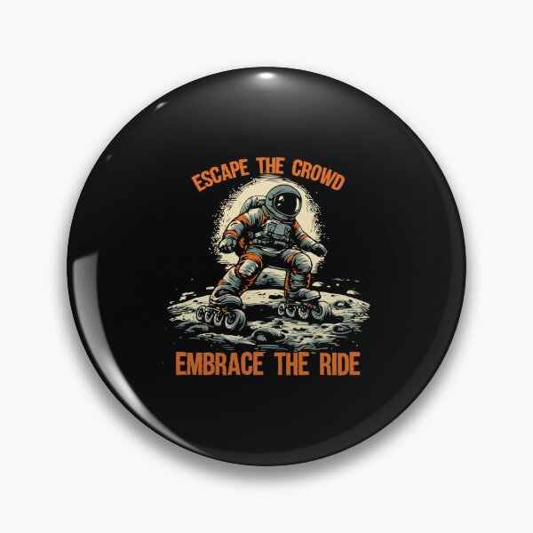 Item preview, Astronaut Roller Skating Through Space designed and sold by Slavic1991.