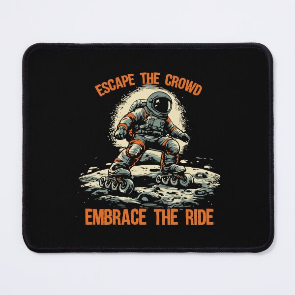 Item preview, Astronaut Roller Skating Through Space designed and sold by Slavic1991.