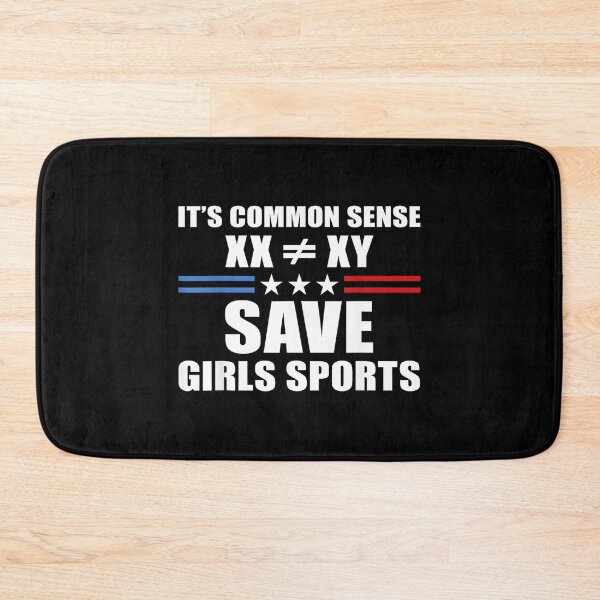 Item preview, It's Common Sense XX Is Different To XY Save Girls Sports designed and sold by StephanieSBeama.