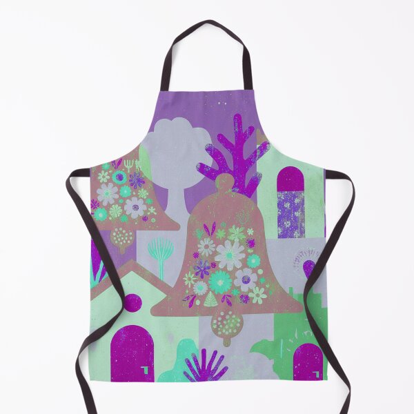 Item preview, Dream Garden Bells – Vibrant Decorative Botanical Illustration designed and sold by joycrysstudio.