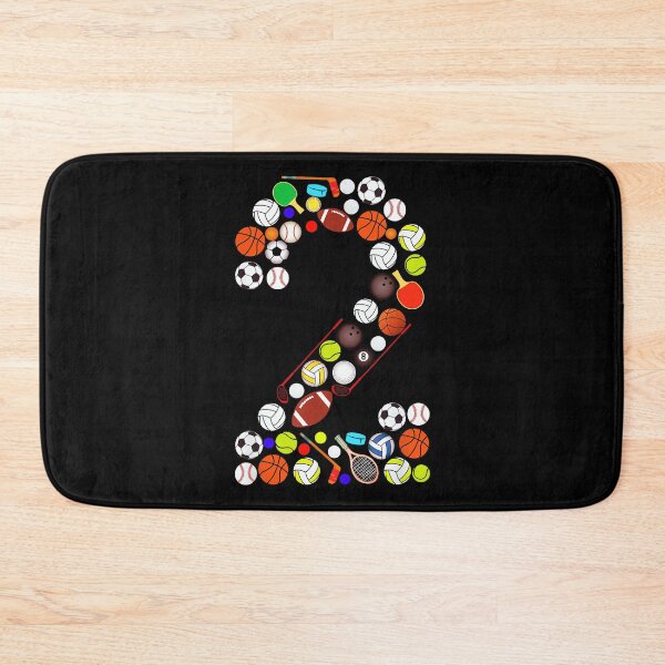 Item preview, Kids 2nd Birthday Sports Big Number Two 2 Year Old Boy designed and sold by StephanieSBeama.