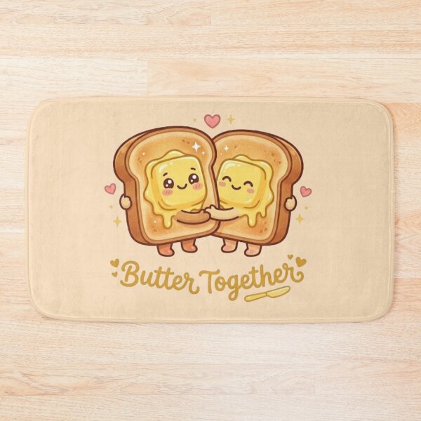 Item preview, Cute Toast butter together  designed and sold by DoneAndDusted.