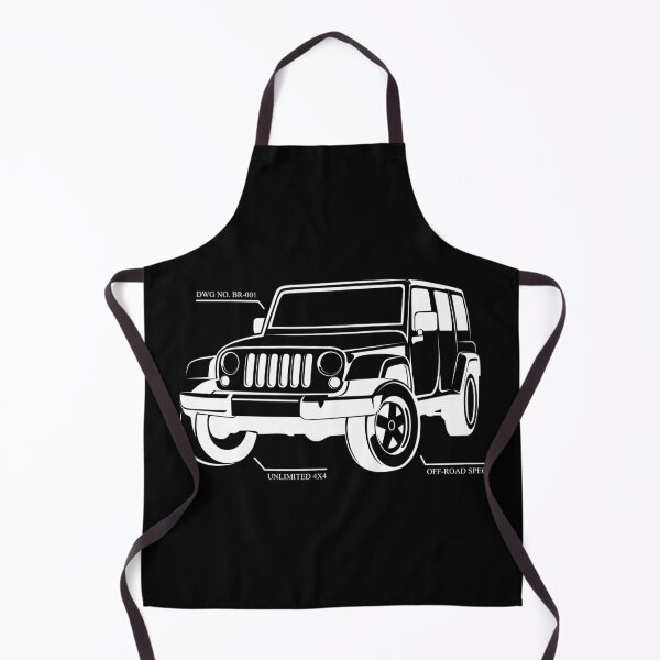 Item preview, Minimalist 4x4 Schematic: Unlimited Off-Road Vector designed and sold by byRocco.