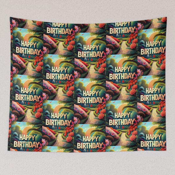 Item preview, Birthday Greeting Card Blank For Your Message designed and sold by CharlottePlaceArt.